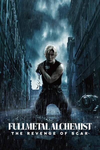 Fullmetal Alchemist the Revenge of Scar Hindi Dubbed Movie Poster (2022)