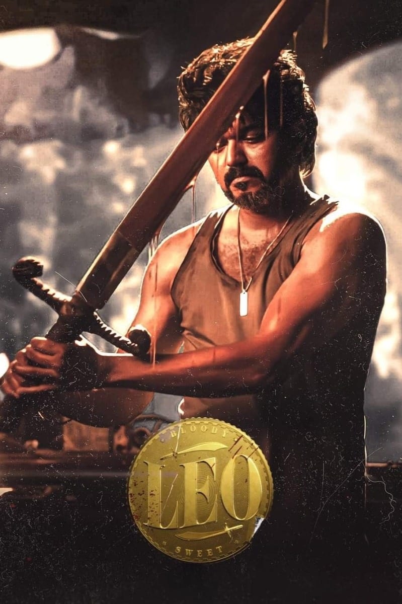 Leo Hindi Dubbed Movie Poster (2023)