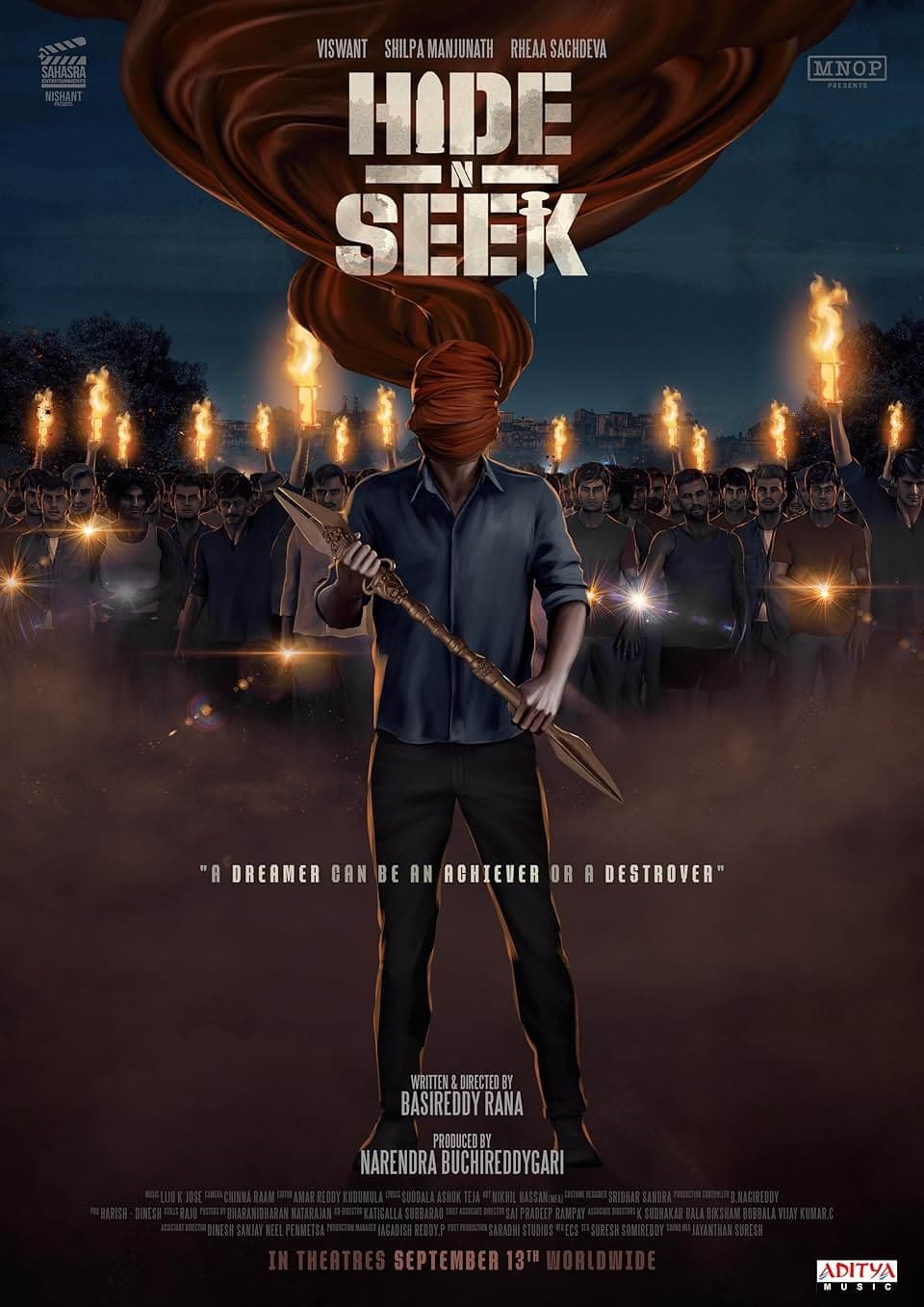 Hide N Seek Hindi Dubbed Movie Poster (2024)