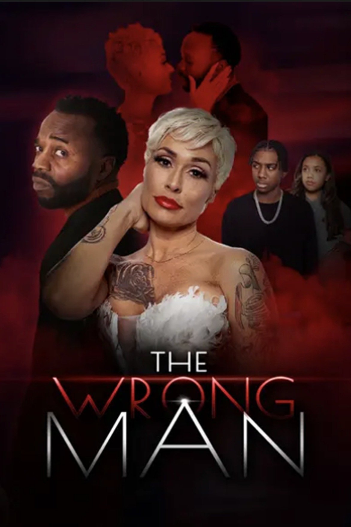 The Wrong Man Hindi Dubbed Movie Poster (2025)