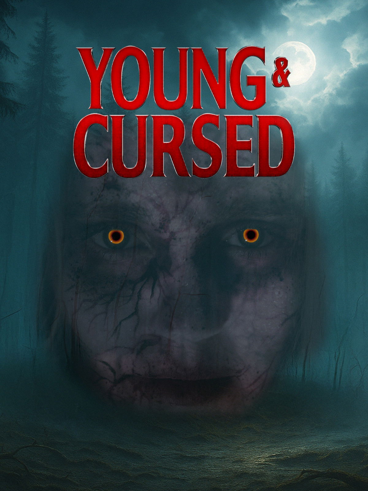 Young and Cursed Hindi Dubbed Movie Poster (2025)