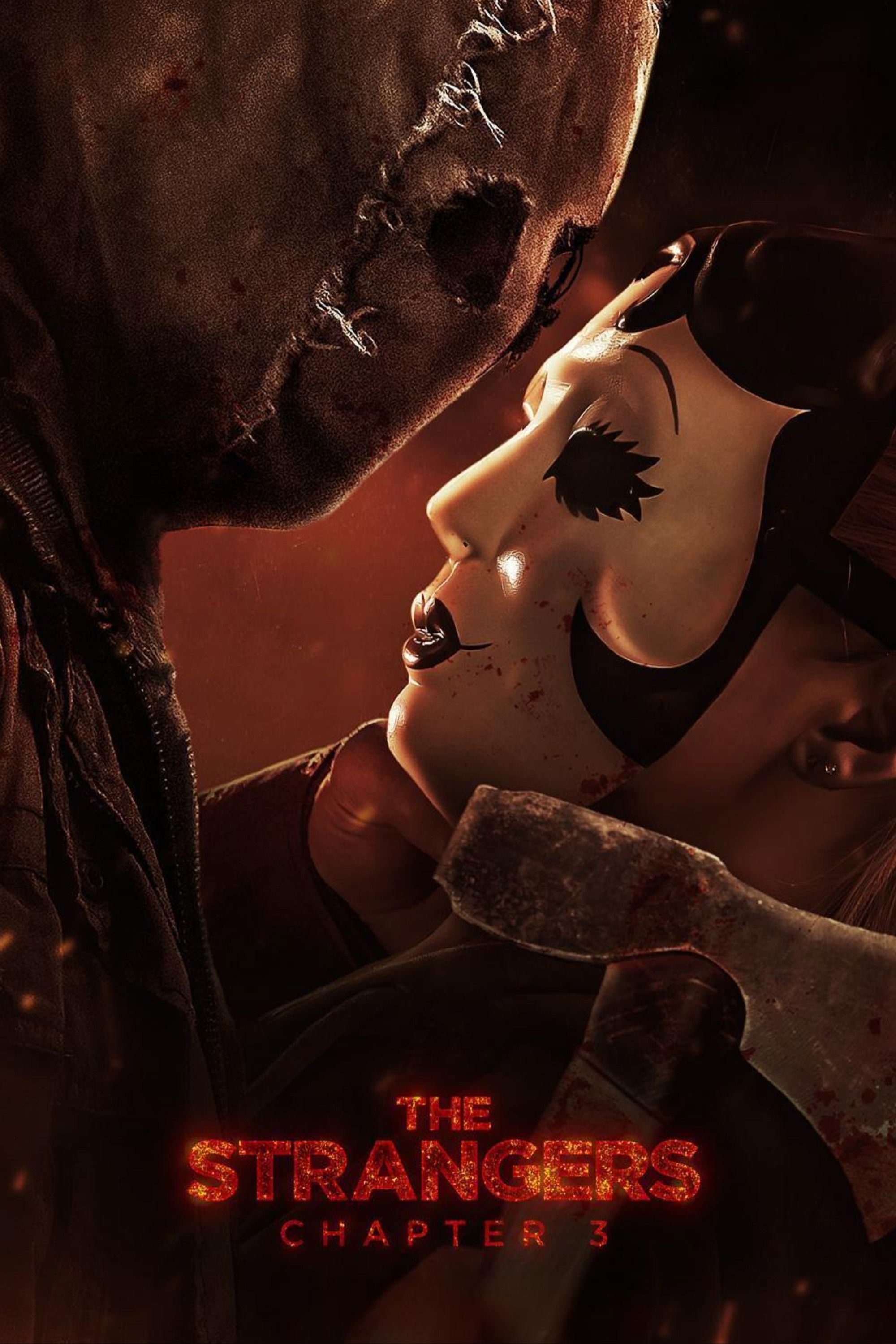 The Strangers: Chapter 3 Hindi Dubbed Movie Poster (2026)