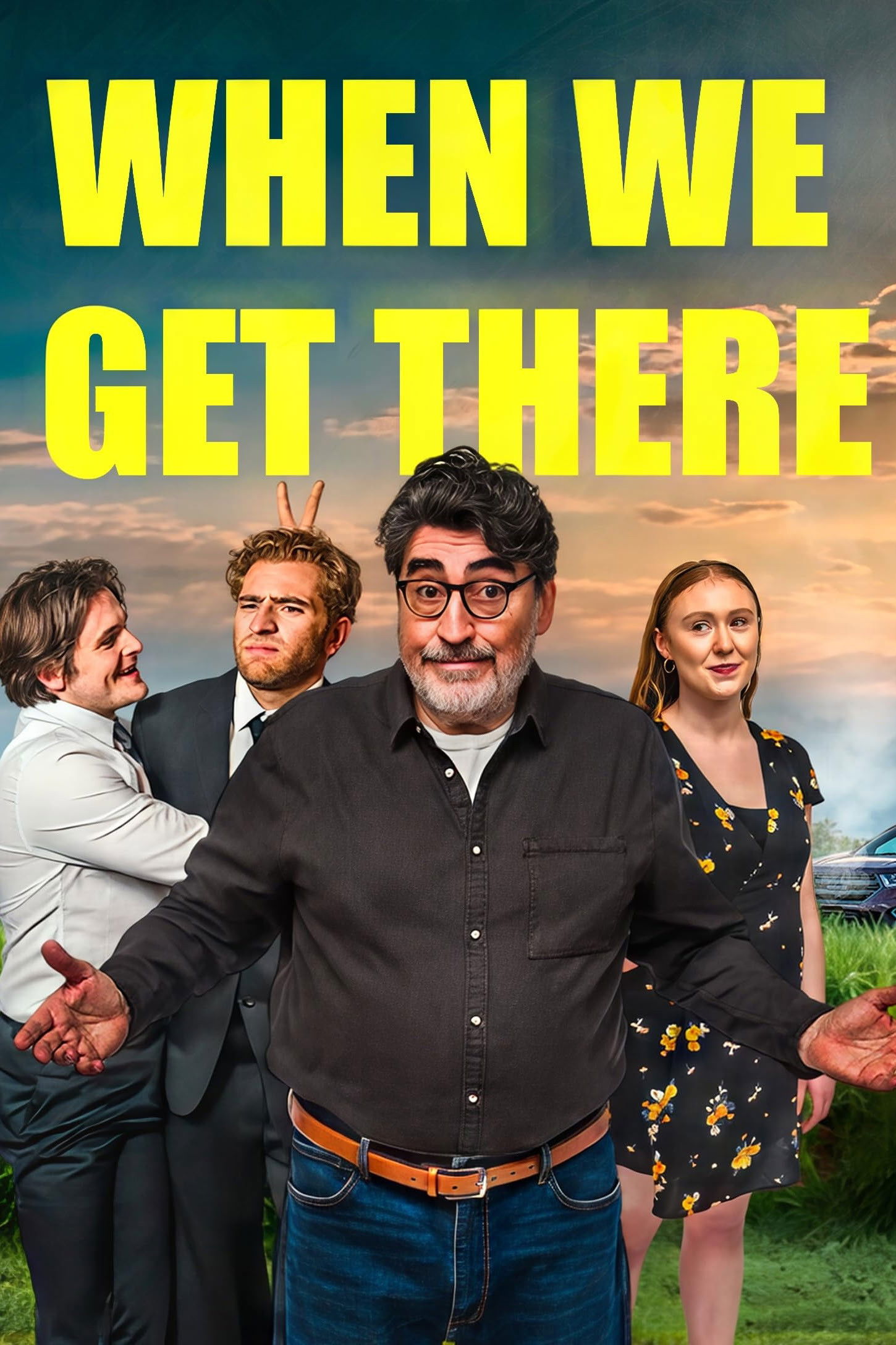 When We Get There Hindi Dubbed Movie Poster (2026)